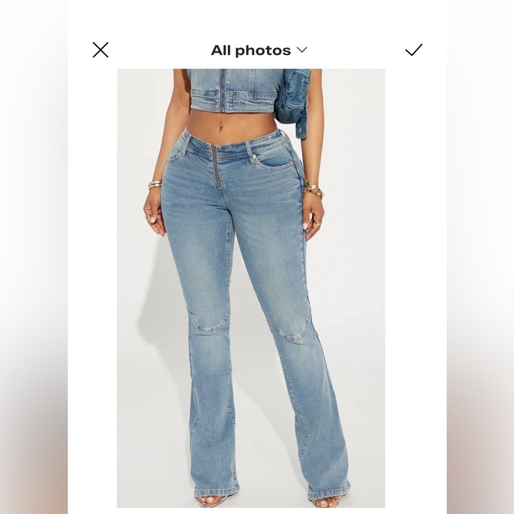 Fashion nova denim set - Picture 2 of 11